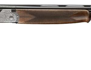 Beretta USA J686F41028 686 Silver Pigeon I 410 Gauge 2 28" Blued Steelium Vent Rib Barrel, Engraved Silver Receiver, Fixed Walnut Stock