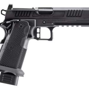 Alpha Foxtrot AA47X1EID-XDBK19 AF1911 Romulus 9mm Luger 20+1 17+1 5" Black DLC Stainless Steel Bull Barrel, Optic Ready/Serrated Slide & Frame w/Beavertail & Picatinny Rail, Aluminum Grip, RMSc/RMR Fo