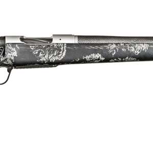 Christensen Arms 801-060077-00 Ridgeline FFT 25 Creedmoor 4+1 20" Carbon Fiber Threaded Barrel, Stainless Steel Drilled & Tapped Receiver, Carbon w/Gray Accents Fixed Carbon Fiber Stock