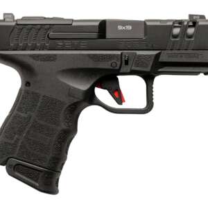 Sarsilmaz SAR9SCG3BL10 SAR9 Gen3 Sub-Compact 9mm Luger 10+1 3.30" Black Barrel, Black Steel Optic Cut/Serrated Slide, Black Polymer Frame w/Picatinny Rail, Textured Grip, RMSc Footprint