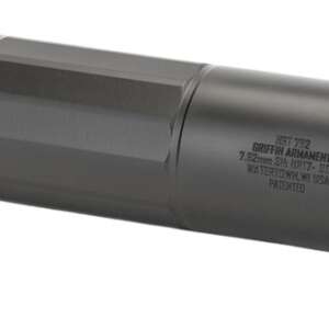 Griffin Armament GADLHRT7-W HRT-762 7.62mm 1.50" Black Stainless Steel/Inconel 5/8"x24