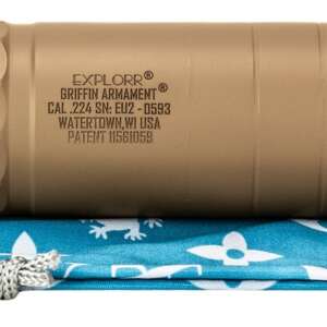 Griffin Armament GAEU2FDE-W Explorr 5.56mm 1.50" Flat Dark Earth Stainless Steel