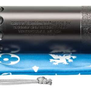Griffin Armament GAREC5KAM-W 5K RECCE 5.56mm 1.50" Black Stainless Steel 1/2"x28