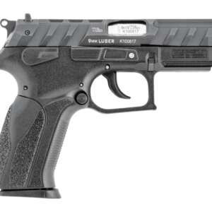 Grand Power 8588005808651 P1 Mk23 9mm Luger 15+1 3.66" 9mm Luger 12+1 3.66" Stainless Rotating Barrel, Black Optic Ready/Serrated Slide, Black Frame w/Accessory Rail, Interchangeable Backstrap, Ambide