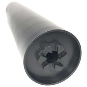 Fuqua Precision Machining DACH30TIBLK Dirty Dachshund 30Cal 1.60" Black Titanium 1.375"x24
