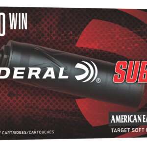 FED 3030SUB1     3030 170GR TSP SUBSONIC 20/10