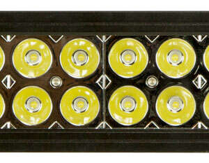 Cyclops CYCLBDR120SM Dual Row Side Mount Black 9000 Lumens White LED 21.50"