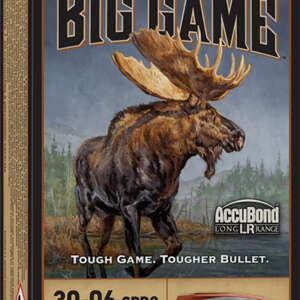 Winchester Ammo S3006LR Expedition Big Game Long Range 30-06Springfield 190gr Nosler AccuBond Long Range 20 Per Box/10 Case
