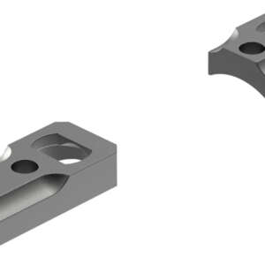 Leupold 171901 Dual Dovetail Base Set Matte Black Ruger American