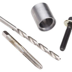 Hornady 050033 Stuck Case Remover Silver Multi Caliber Includes #7 drill and 1/4 inch 20 tap
