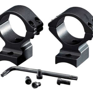 Browning 12376 BAR & BLR Integrated Scope Mount/Ring Combo Matte Black 1" Medium