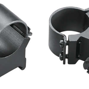Weaver Mounts 49165 Sure Grip Detachable Rings  Matte Black 1" Extra High