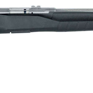 Savage Arms 70802 B Series FVSS Full Size 17 HMR 10+1 21" Matte Heavy Varmint Barrel, Matte Drilled & Tapped Stainless Steel Receiver, Matte Black Fixed Synthetic Stock, Right Hand
