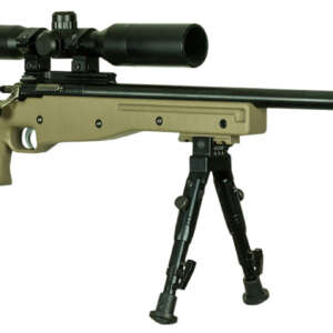 Crickett KSA2152 CPR Complete Package Youth 22 LR 1rd 16.12" Threaded Bull Barrel w/Muzzle Brake, Adjustable Cheek Comb FDE Synthetic Stock, 10 3/8"-11 1/8" LOP, Integrated Buttstock & Forend Crickett
