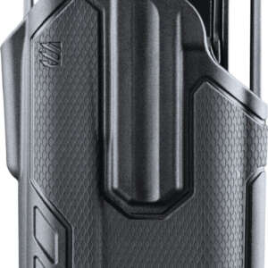 Blackhawk 419001BBR Omnivore  OWB Black Polymer Belt Slide Fits Most Semi  Autos w/SureFire X300/X300U-A Lights Right Hand