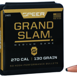 Speer 1465 Grand Slam  270Cal 130gr Soft Point 50 Per Box/5 Case