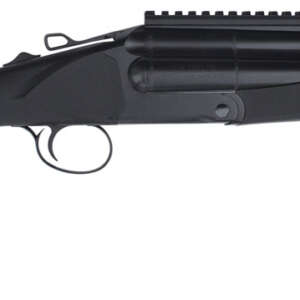 Charles Daly 930110 Triple Threat  Full Size 12 Gauge Break Open 3" 3 18.50" Blued Triple Barrel, Blued Steel Receiver w/Picatinny Rail, Checkered Black Synthetic Stock, Right Hand