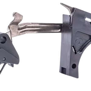 CMC Triggers 71701 Drop-In  Black Flat Trigger Compatible w/Glock 17/19/26/34 Gen4