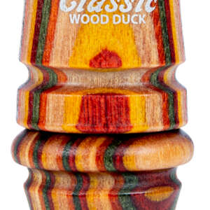 Primos 882 Classic  Open Call, Wood Duck Sounds, Attracts Ducks Species, Multi-Color Hardwood