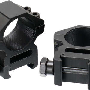 UTG RGWM25M4 Accushot Scope Rings  Black Anodized 1" Medium