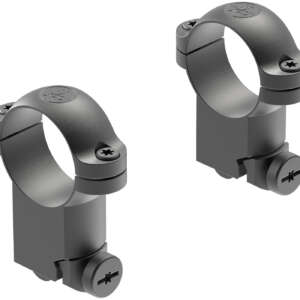 Leupold 49944 Ringmounts  Matte Black Ruger M77 1"  Super High