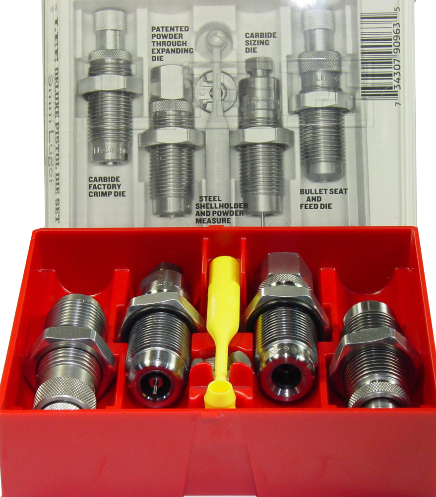 Lee Precision 90966 Deluxe 4-Die Set 44 S&W Special / 44 Mag