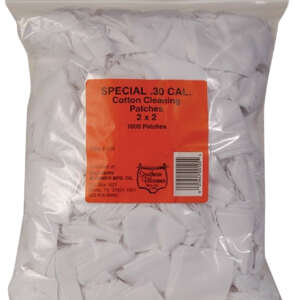Southern Bloomer 125 Cleaning Patches  30 Cal Cotton 1000 Per Bag