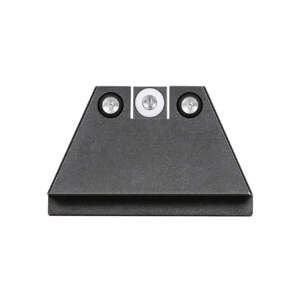 Night Fision GLK004003WGZ Suppressor Height Sights For Glock  Green Tritium White Outline Front Sight-Green Tritium Black Outline Rear Sight Glock 17/17L/19