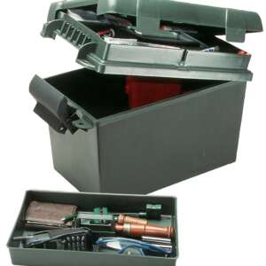 MTM Case-Gard SPUD111 Sportsmen's Plus Utility Dry Box Forest Green Polypropylene