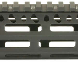BCM MCMR13556BLK BCMGunfighter MCMR 13" M-LOK, Free-Floating Style Made of Aluminum with Black Anodized Finish for AR-Platform