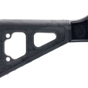 SB Tactical SBT01SB SBT  Side Folding Black Synthetic with  10.50" OAL & Nylon Strap for H&K UMP, B&T APC (Tube Not Included)