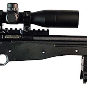 Crickett KSA2159 CPR Complete Package Youth 22 LR 1rd 16.12" Threaded Bull Barrel W/Muzzle Brake, Adjustable Cheek Comb Synthetic Stock, 10 3/8"-11 1/8" LOP, Integrated Buttstock & Forend Crickettinny