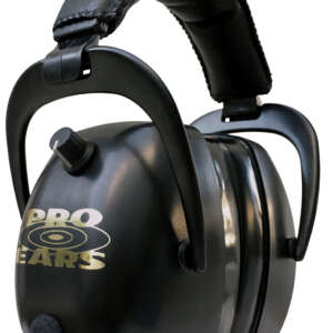 Pro Ears PEG2RMB Gold II 30 Electronic Muff 30 dB Over the Head Black/Gold Adult 1 Pair