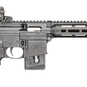 Smith & Wesson 11507 M&P15 PC Sport *State Compliant 22 LR 10+1 18" Matte Black Carbon Steel Barrel, Matte Black Picatinny Rail Polymer Receiver, M-LOK Handguards, Black Vltor Fixed Polymer Stock, Bla