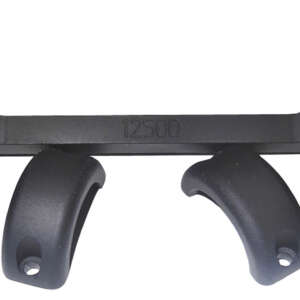 DNZ 12500 Game Reaper Scope Mount/Ring Combo Matte Black 1" Tube, Fits Browning A-Bolt/A-Bolt II Long Action Rifle, High Rings