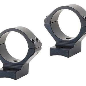 Talley 73X700 Scope Mount/Ring Combo  Extended Black 30mm Tube Remington 700 Low Rings