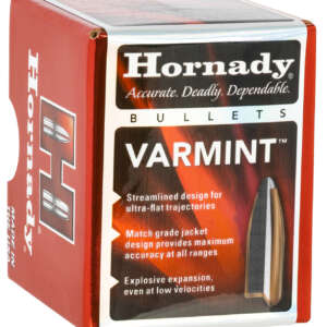 Hornady 2266 Traditional Varmint 22 Cal .224 55 gr Soft Point 100 Per Box/ 40 Case