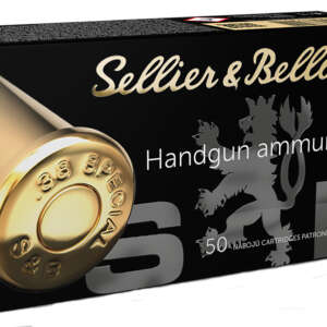 Sellier & Bellot SB38C Handgun  38Special 158gr Soft Point 50 Per Box/20 Case