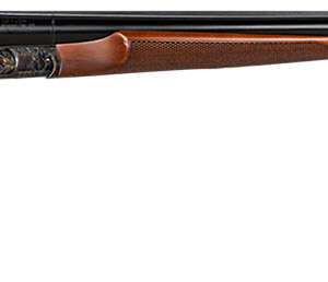 CZ-USA 06401 Sharp-Tail  12 Gauge 3" 2rd 28" Black Hard Chrome Side by Side Barrel, Color Case Hardened Metal Finish, Turkish Walnut Stock Includes 5 Chokes