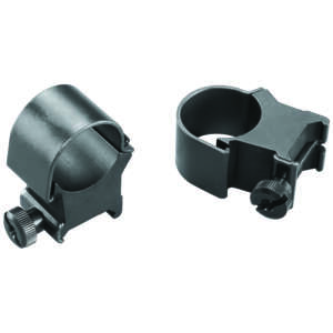 Weaver Mounts 49044 Detachable Top Mount Rings  Matte Black 1" Extra High