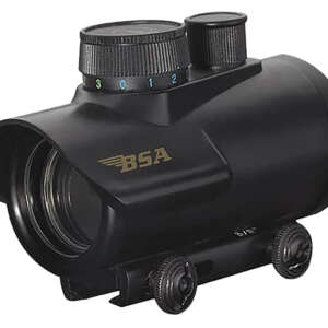 BSA HMRGBD30CP 30 MM Red, Green, Blue Dot  Matte Black 1 x 30 mm 5 MOA Dot