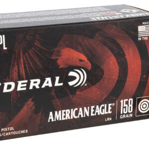 Federal AE38B American Eagle Handgun 38Special 158gr Lead Round Nose 50 Per Box/20 Case