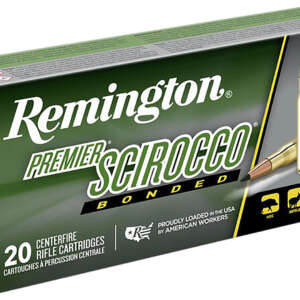 Remington Ammunition 29330 Premier Scirocco Bonded 300WinMag 180gr Swift Scirocco Bonded 20 Per Box/10 Case