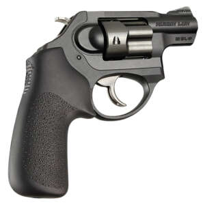 Hogue 78030 Tamer  Black Rubber Cushion Grip without Finger Grooves for Ruger LCR, LCRx