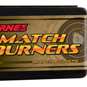 Barnes Bullets 30381 Match Burners  30Cal 155gr Match Burners Boat Tail 100/Box