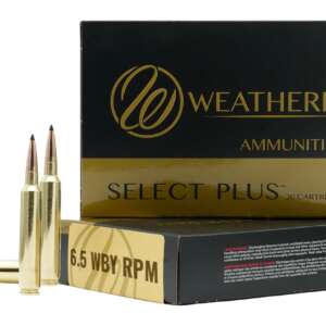 WEATHERBY 6.5WBY RPM 124GR HAMMER CUSTOM