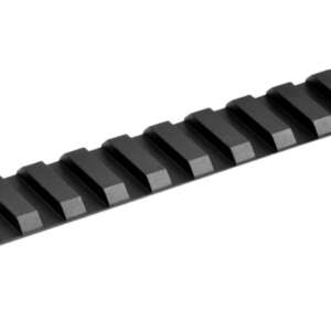 Warne M673M Tactical Picatinny Rail Matte Black Steel Remington 700/Bergara B-14/Christensen Arms/CVA Paramount Bergara B-14 Remington 700 Rifle Short Action, 0 MOA