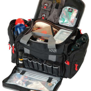 GPS Bags 2014LRB Large  Black Nylon w/ Lift Ports, Storage Pockets, Visual ID Storage System & Holds 5 Handguns or More & Ammo Includes 4 Ammo Dump Cups