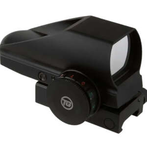 Truglo TG8380B Tru-Brite Dual Color 1x 34mm Multi-Reticle Dual Illuminated Red/Green 4 Pattern CR2032 Lithium Black
