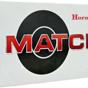 Hornady 82298 Match  8mm Mauser 196gr Boat Tail Hollow Point 20 Per Box/10 Cs